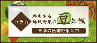 コラム 歴史ある地域野菜の豆知識 日本伝統野菜入門