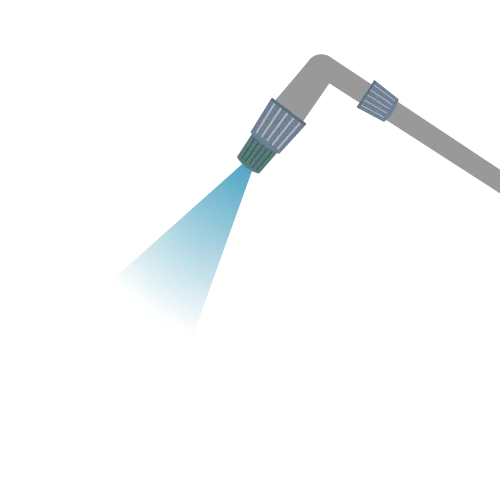 原液[水でうすめる]タイプ（除草剤）のイラスト