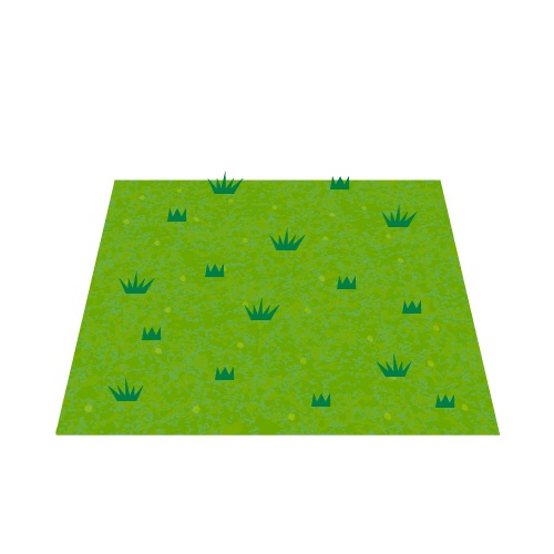 芝生のイラスト